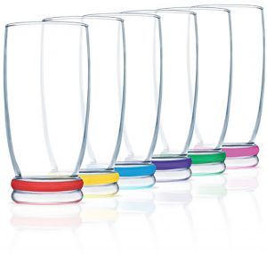 VERRE EAU 6 pièces CORTINA RAINBOW